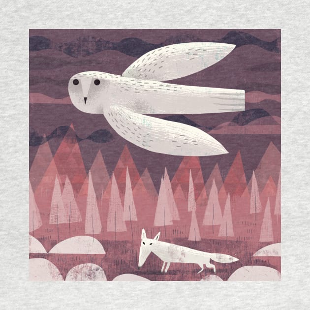 Owl and Fox by Gareth Lucas